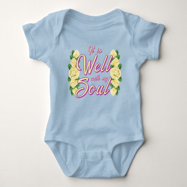 It Is Well Baby Bodysuit (Front)