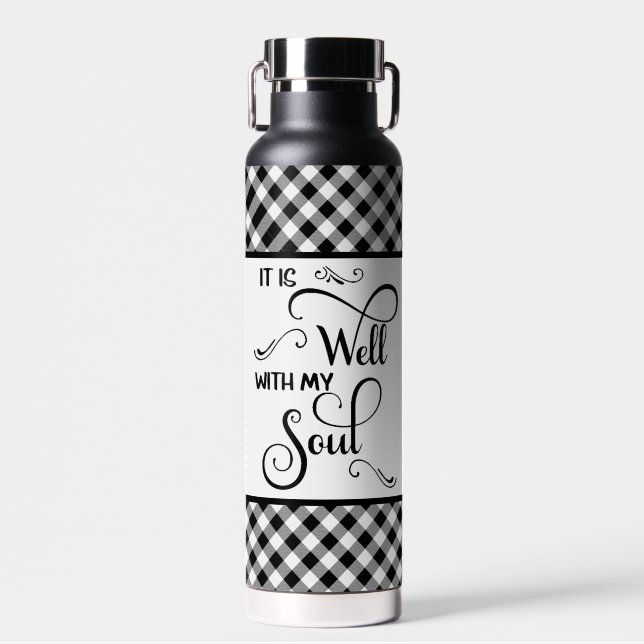 It is well  water bottle (Front)