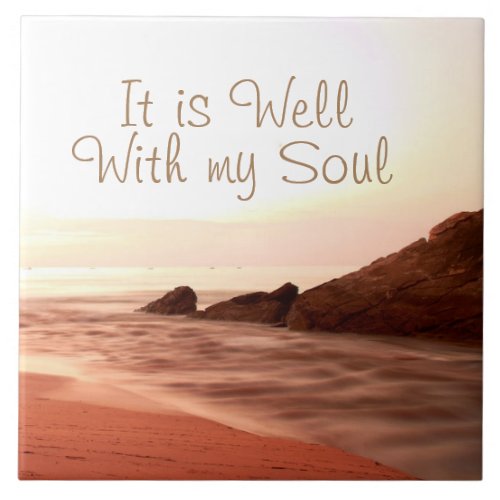 It is Well With My Soul Beloved Hymn Tile