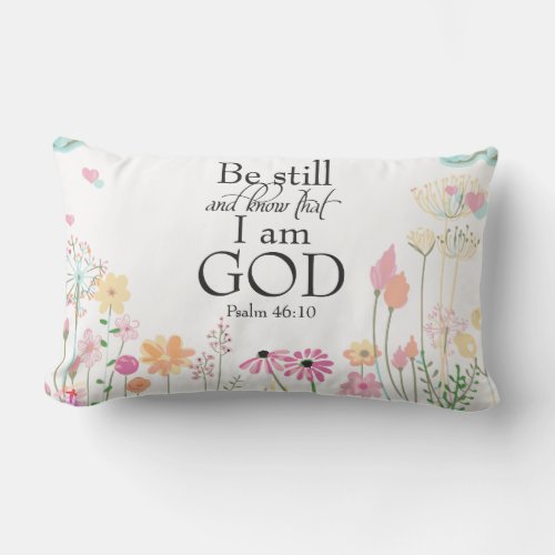 It Is Well With My Soul Christian Lumbar Pillow