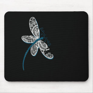 It Is Well With My Soul Dragonfly Chirtian Quote Mouse Pad