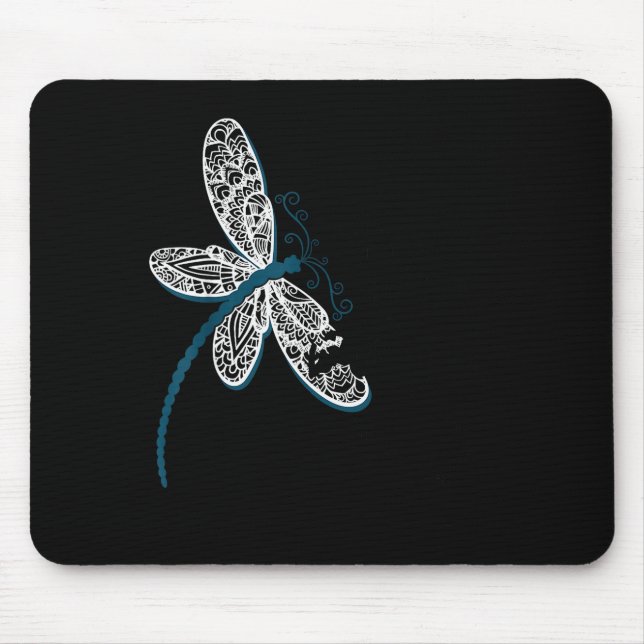 It Is Well With My Soul Dragonfly Chirtian Quote  Mouse Pad (Front)