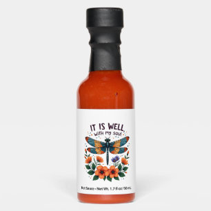 It Is Well With My Soul Inspirational Quote (1) Hot Sauces