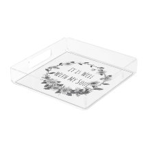 It Is Well With My Soul Keepsake Acrylic Tray