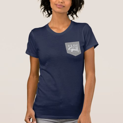 It Is Well With My Soul Music Notes Hymnal Pocket T_Shirt