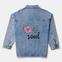It Is Well With My Soul Pink Floral Faith Quote