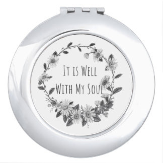 It Is Well With My Soul Pocket Mirror