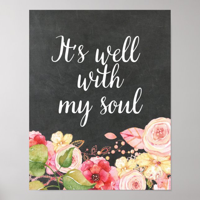 It is Well with My Soul Poster (Front)