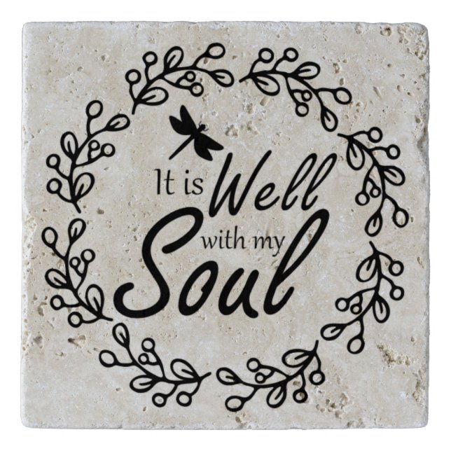 It Is Well With My Soul Trivet (Front)