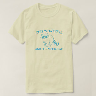 It Is What It Is And It Is Not Great Drawing T-Shirt