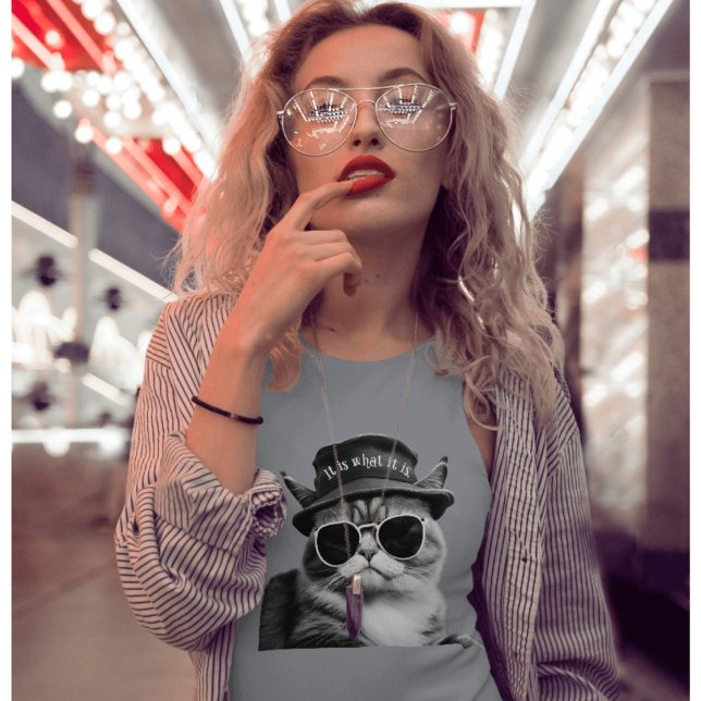 It is what it is grumpy cat  T-Shirt (Creator Uploaded)