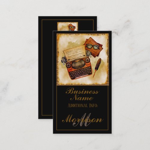 It Is Written Vintage 2 Business Card