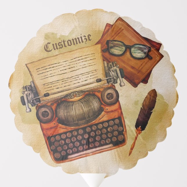 It Is Written Vintage Balloon (Front)
