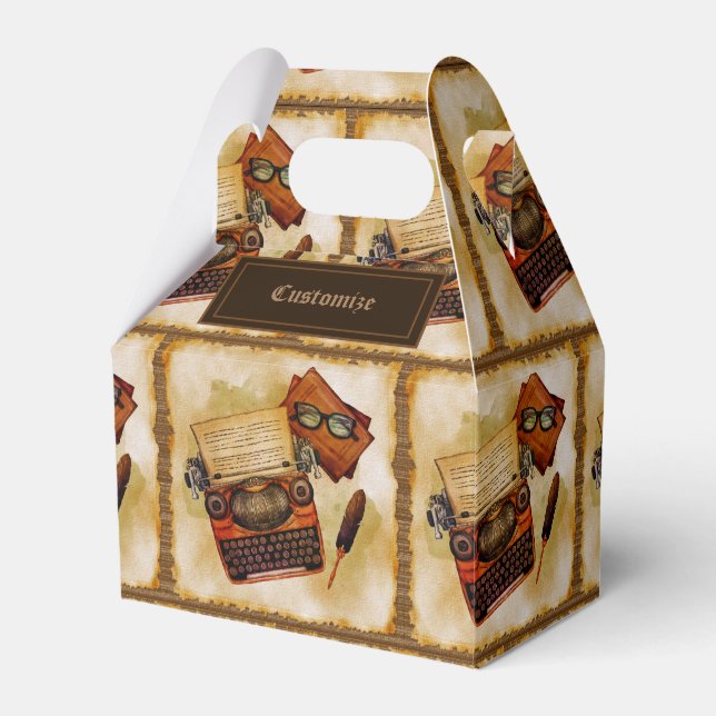 It Is Written Vintage Gable Favor Boxes (Front Side)