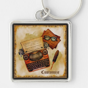It Is Written Vintage Keychain
