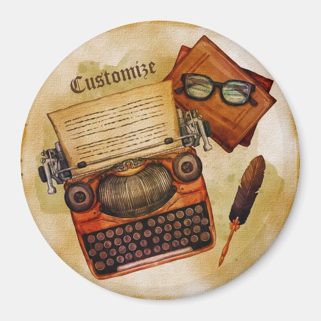 It Is Written Vintage  Magnet (Front)