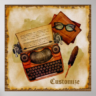 It Is Written Vintage Poster