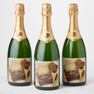 It Is Written Vintage Sparkling Wine Label