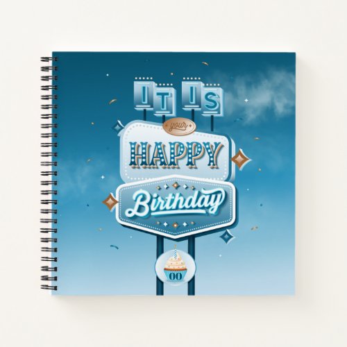 It is Your Happy Birthday  College_ruled Notebook