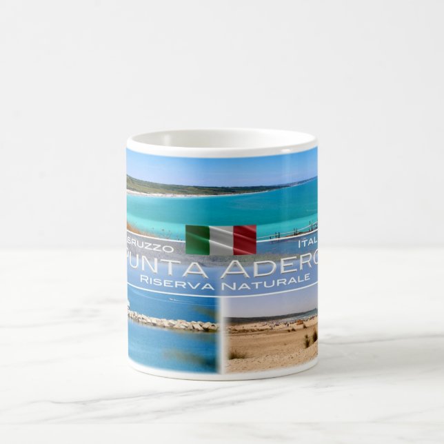 IT Italy - Abruzzo - Punta Aderci - Coffee Mug (Center)