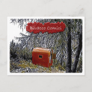 It - Italy - alpine hut Bivacco Comici - Dolomiti Postcard