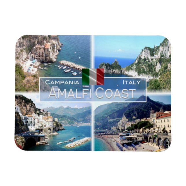 IT Italy -  Amalfi Coast - Magnet (Horizontal)
