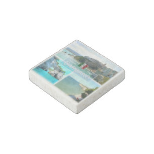 IT Italy - Apulia - Gargano - Vieste - Stone Magnet