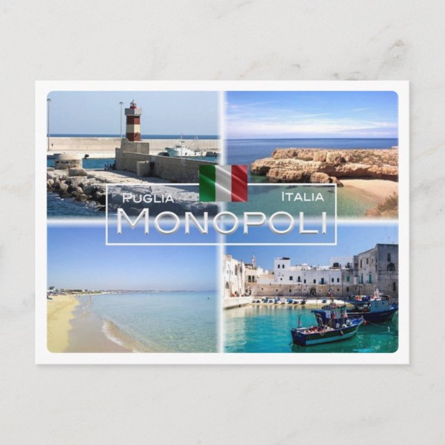 IT Italy - Apulia - Puglia - Monopoli - Postcard (Front)