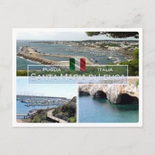 IT Italy - Apulia - Puglia - Santa Maria di Leuca Postcard