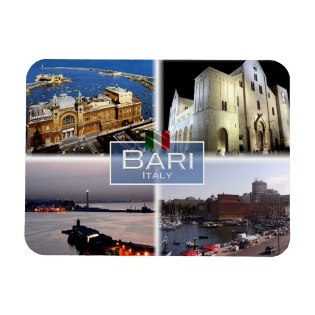 IT Italy - Bari - Magnet (Horizontal)
