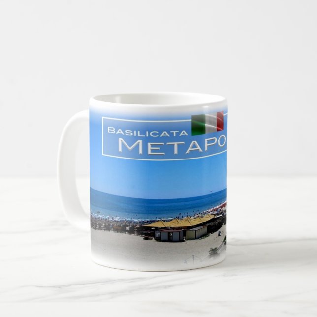 IT Italy - Basilicata - Metaponto - Coffee Mug (Front Left)