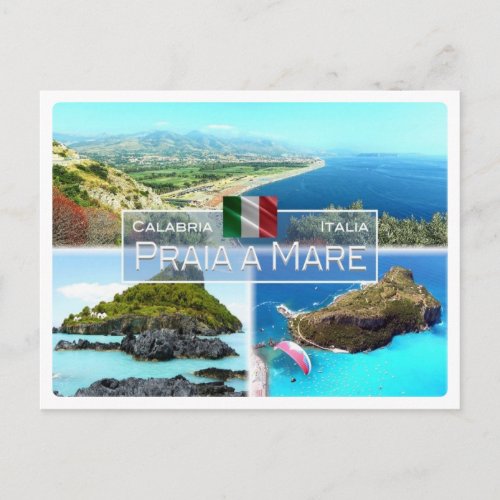 IT Italy _ Calabria _ Praia a Mare _ Postcard
