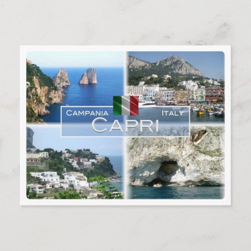IT Italy _ Campania _ Capri _ Postcard