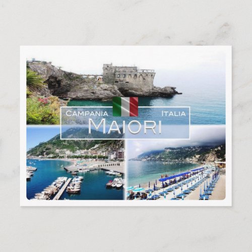 IT Italy _ Campania _ Maiori _ Postcard