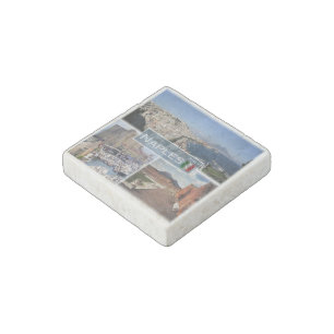 IT Italy - Campania - Naples - Castel dell'Ovo - Stone Magnet
