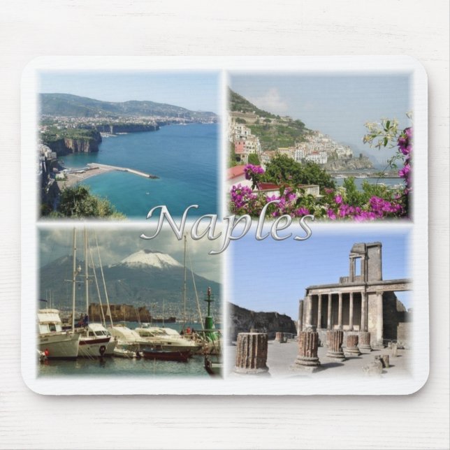 IT Italy - Campania - Naples - Mouse Pad (Front)