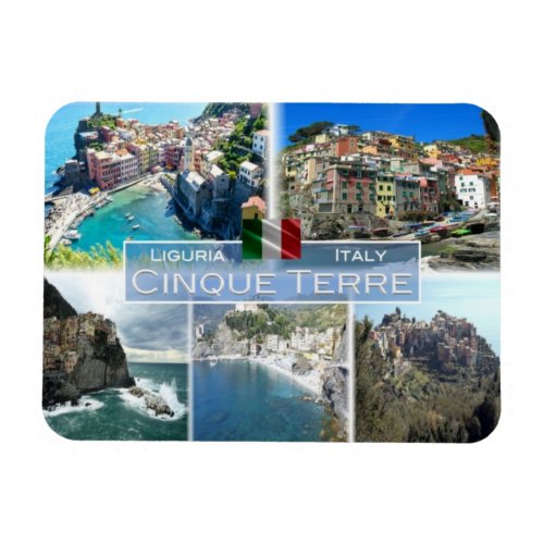 IT Italy _ Cinque Terre _ Magnet