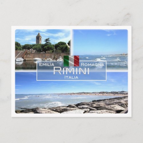 IT Italy _ Emilia Romagna _ Rimini _ Postcard