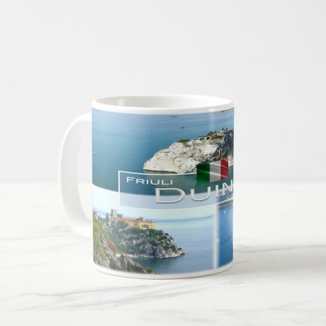 IT Italy -  Friuli Venezia Giulia - Duino - Coffee Mug (Front Left)