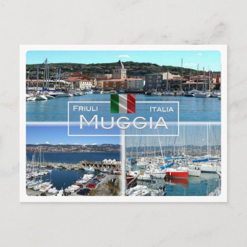 IT Italy _ Friuli Venezia Giulia _ Muggia _ Postcard