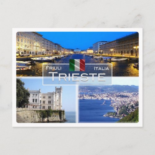 IT Italy _ Friuli Venezia Giulia _ Trieste _ Postcard