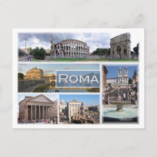 IT Italy _ Italia _ Roma _ Postcard