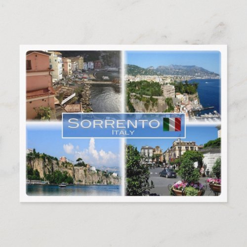 IT Italy _ Italia _ Sorrento _ Amalfi Coast _ Postcard