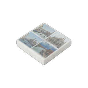 IT Italy -  Italia - Venezia - P.zza San Marco - Stone Magnet