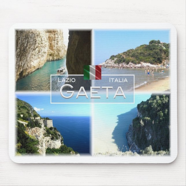 IT Italy - Lazio - Gaeta - Grotta del Turco - Mouse Pad (Front)