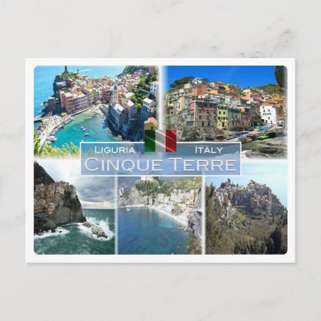 IT Italy - Liguria - Cinque Terre - Postcard (Front)