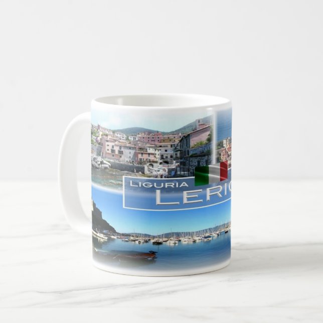 IT Italy - Liguria - Lerici - Coffee Mug (Front Left)