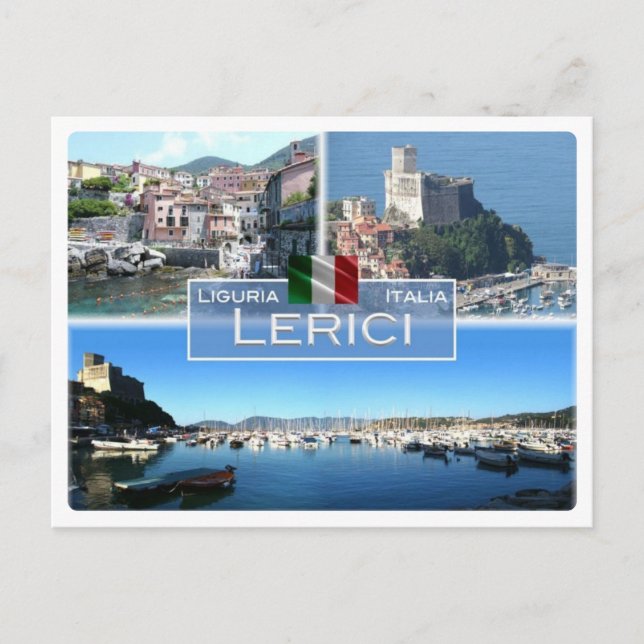 IT Italy - Liguria - Lerici - Postcard (Front)