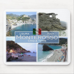 IT Italy - Liguria - Monterosso - Mouse Pad