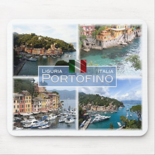 IT Italy _ Liguria _ Portofino _ Mouse Pad